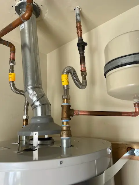 Water heater installation and plumbing repair in Riverton